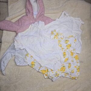 Lot of 5 Baby Clothes Sizes 3M-6M Various Mix Vintage